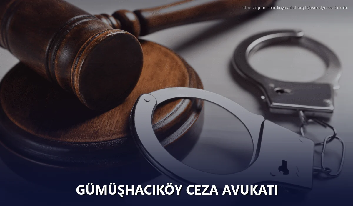 Gümüşhacıköy Ceza Avukatı