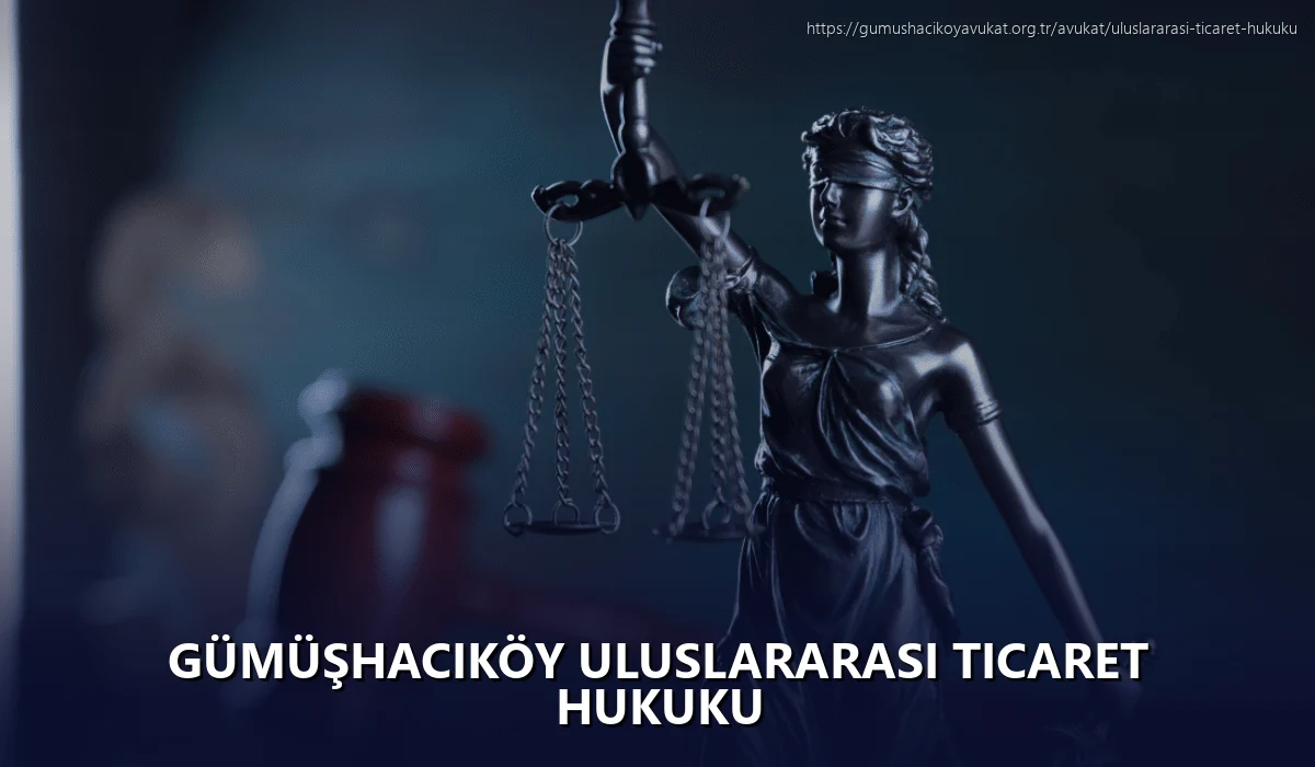 Gümüşhacıköy Uluslararası Ticaret Hukuku